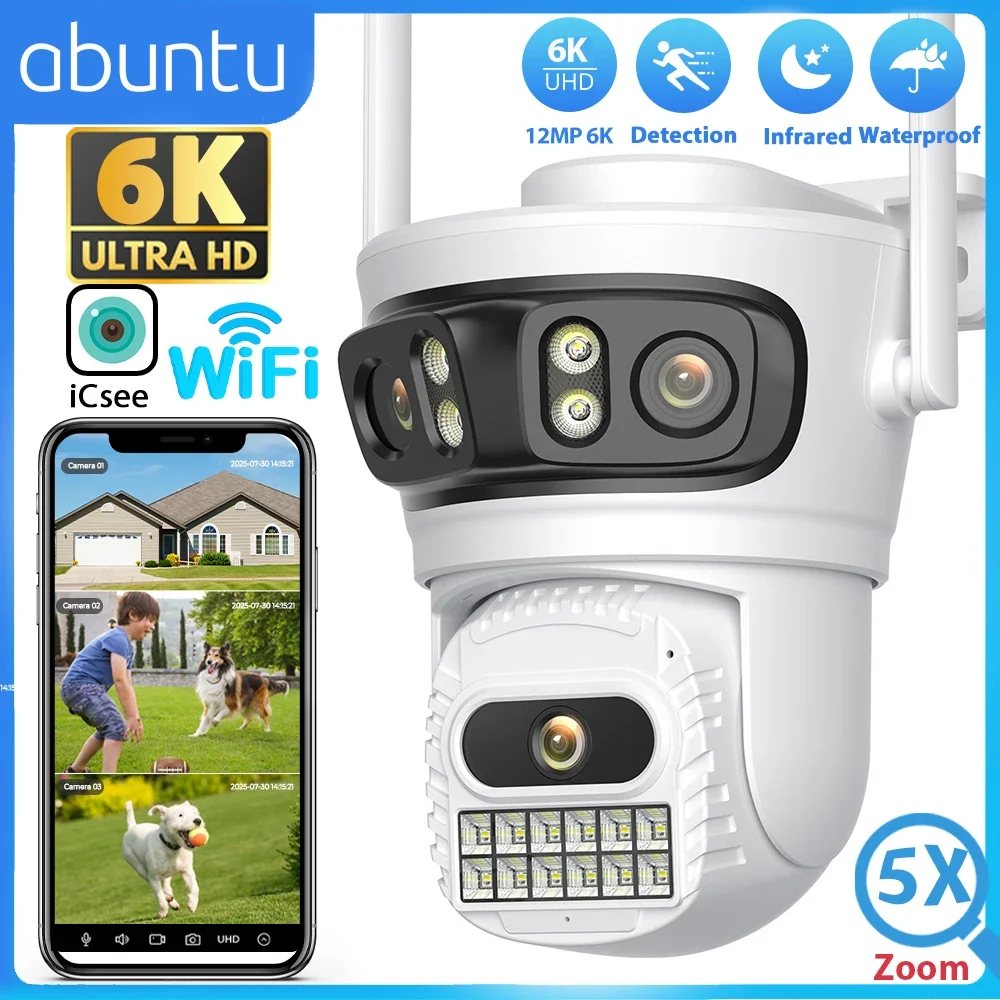 Photography Angles - 12MP 6K Outdoor Wifi Camera ICsee