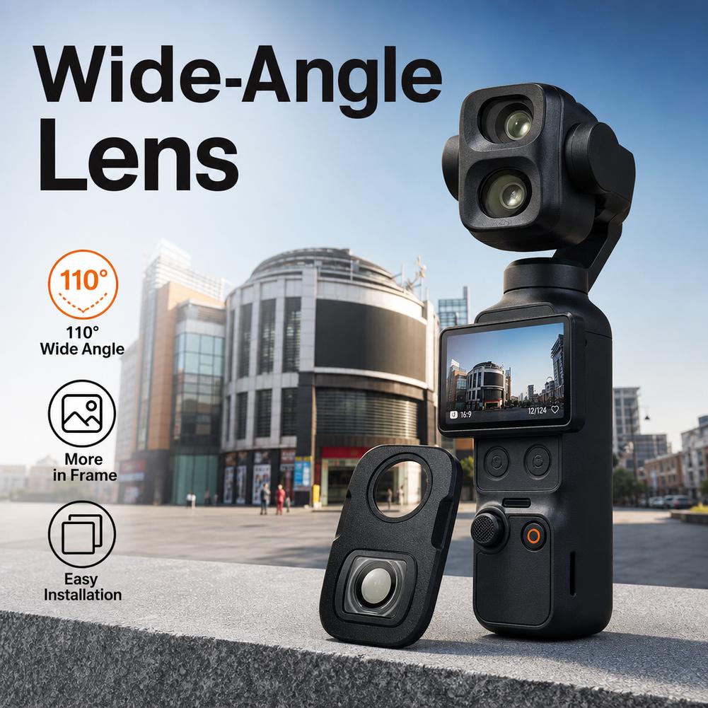 Photography Angles - For Pocket 4 Wide Angle Lens