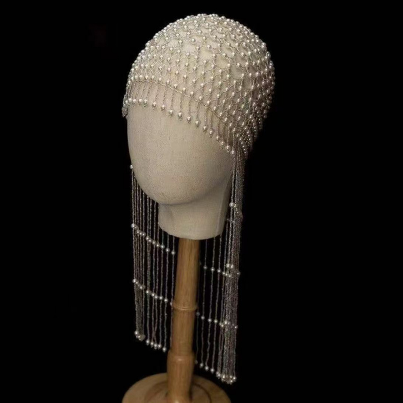 Vintage Handmade Beaded Pearl  - Photography Wedding recension och pris