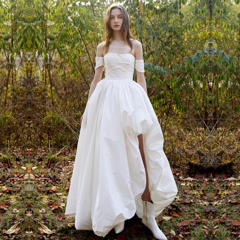 One Shoulder Strapless Simple  - Photography Wedding recension och pris