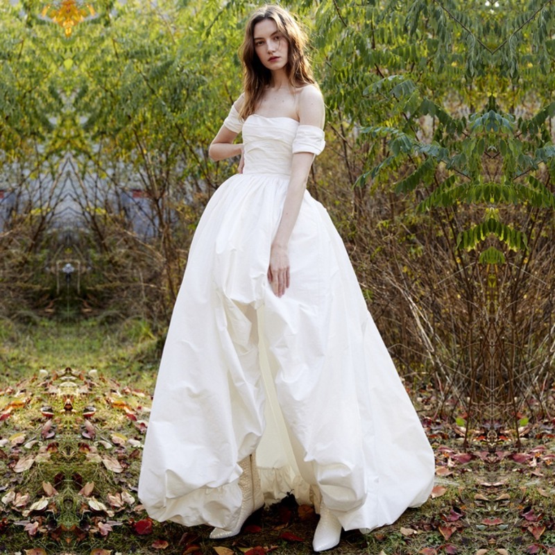 One Shoulder Strapless Simple  - Photography Wedding recension och pris