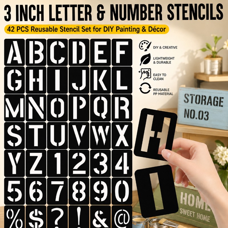 Fromthenon 3 Inch Letter Numbe - Photography Font recension och pris