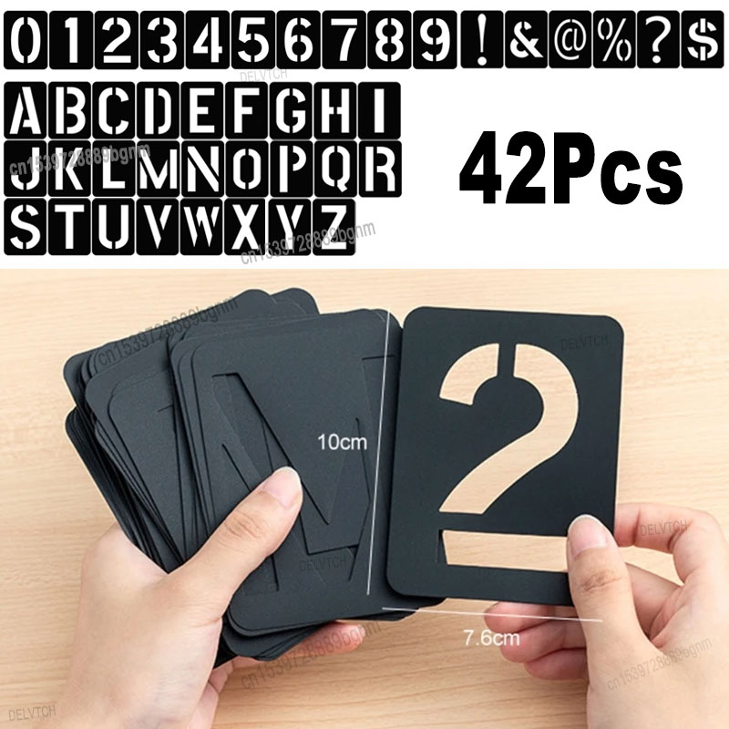 42Pcs Set Reusable Plastic Hol - Photography Font recension och pris