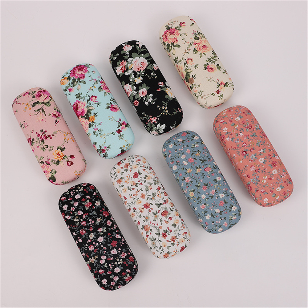 Retro Floral Glasses Case Flow - Lens Case Pouch recension och pris