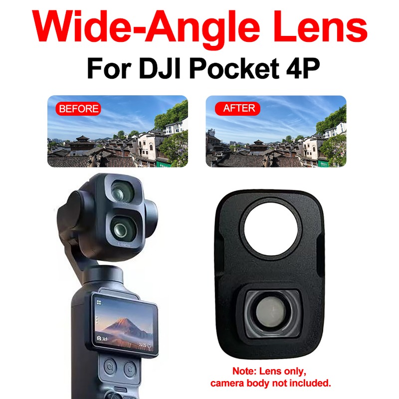 For DJI Osmo Pocket 4P Snap-on - Photography Angles recension och pris