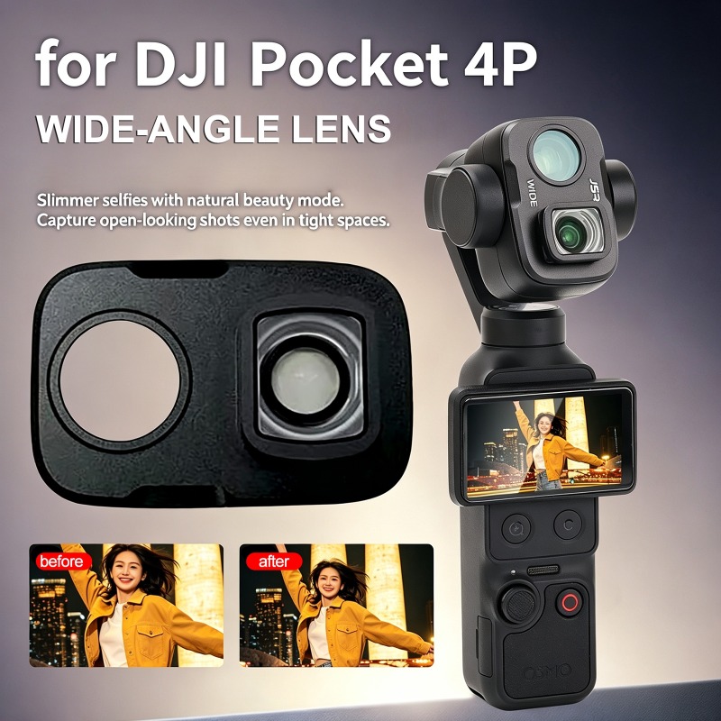 For DJI Osmo Pocket 4P Snap-on - Photography Angles recension och pris