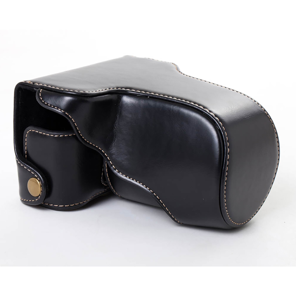 PU Leather Camera Bag Case Len - Lens Case Pouch recension och pris