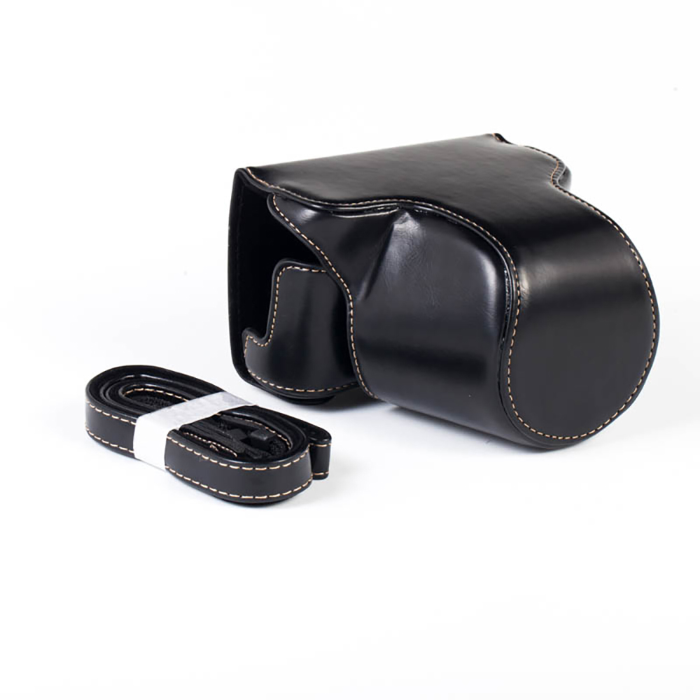PU Leather Camera Bag Case Len - Lens Case Pouch recension och pris