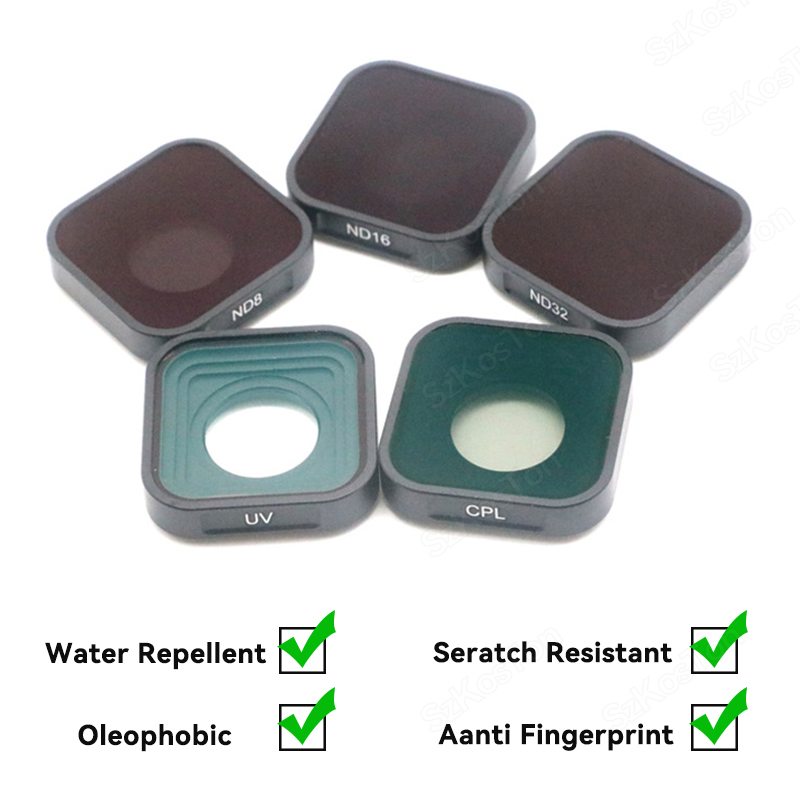 UV CPL ND8 ND16 ND32 Filter fo - Gopro Action Camera Hero 11 Black recension och pris