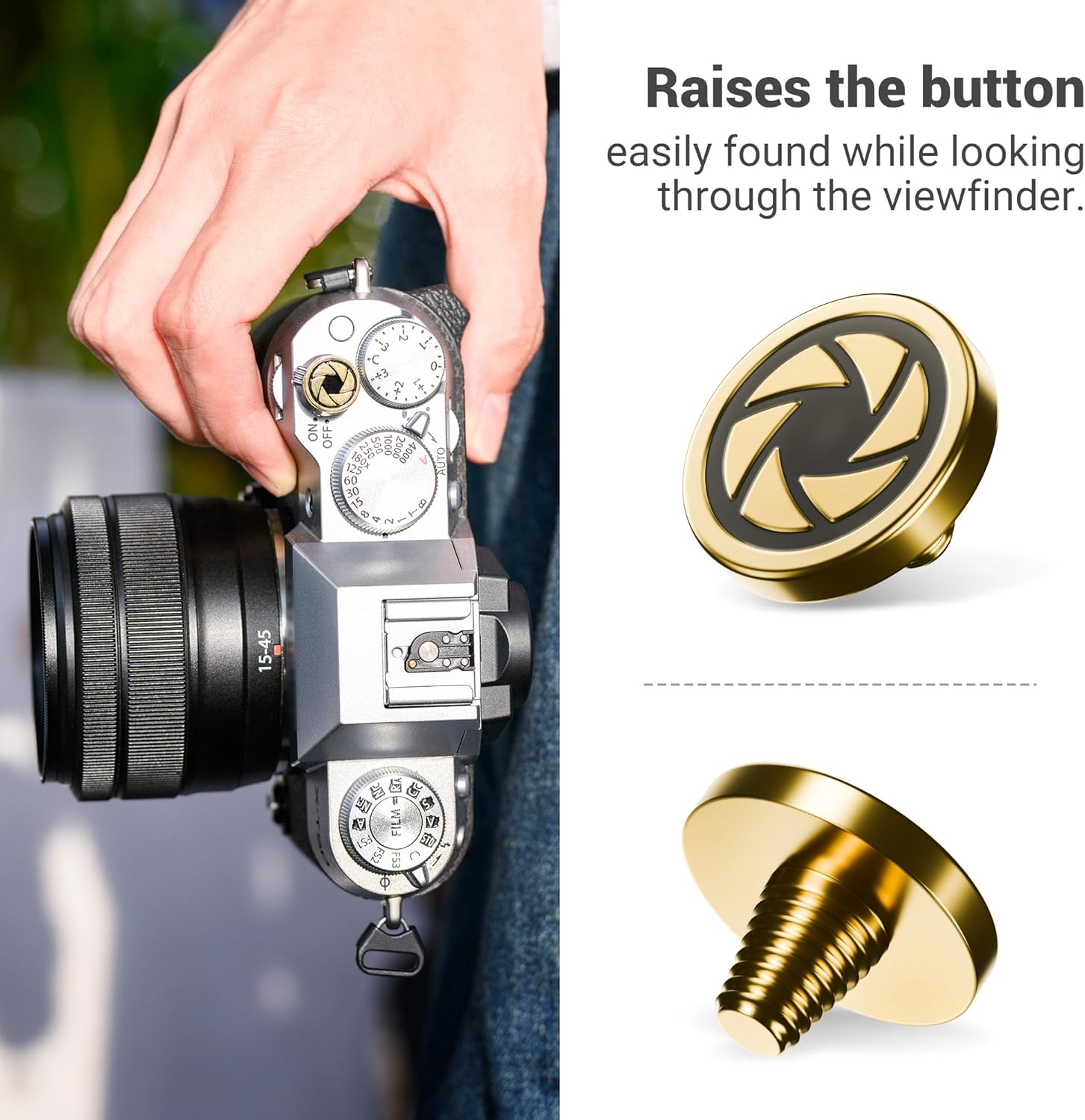 JJC Camera Shutter Button for  - Fujifilm Camera X-T30 Ii recension och pris