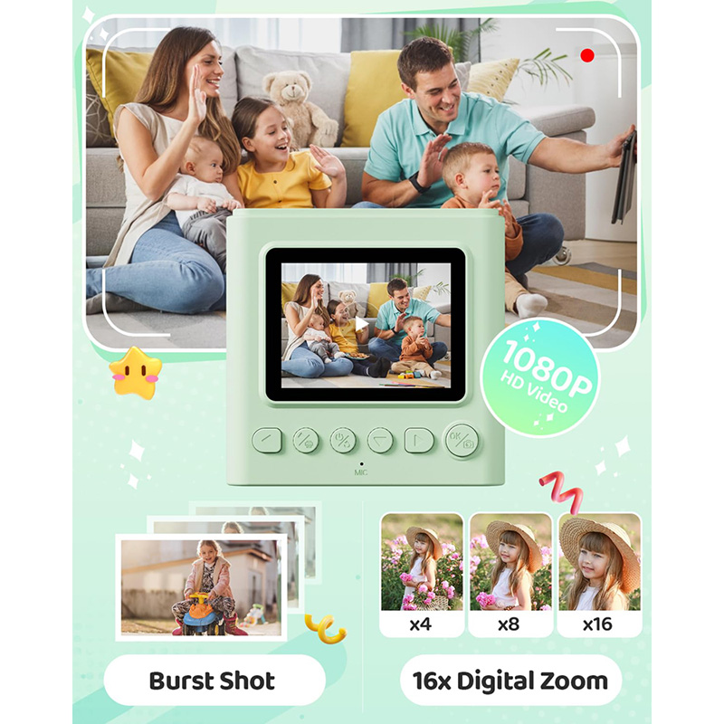 1080P Portable Digital Instant - Photography Nature Images recension och pris