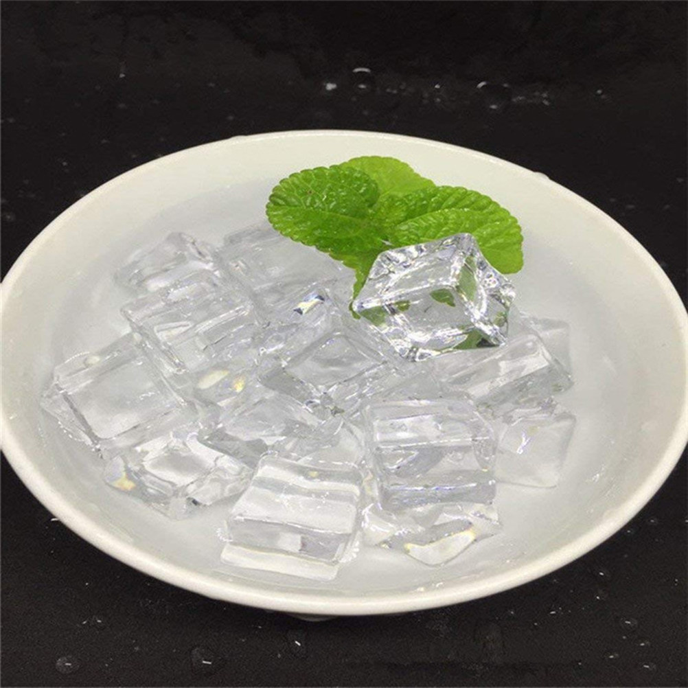 80Pcs Fake Ice Cubes Artificia - Photography Wedding recension och pris