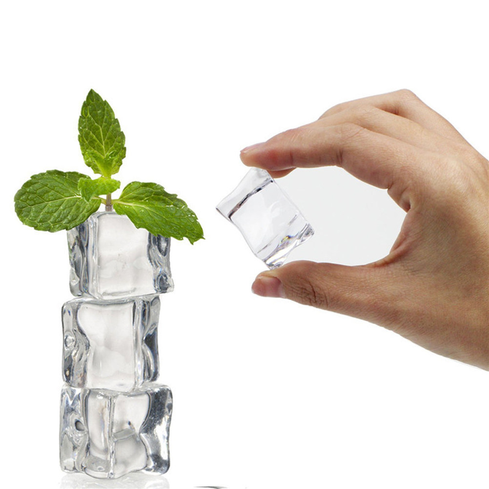 80Pcs Fake Ice Cubes Artificia - Photography Wedding recension och pris