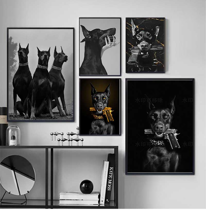 Modern Fashion Black Doberman  - Photography Fashion recension och pris