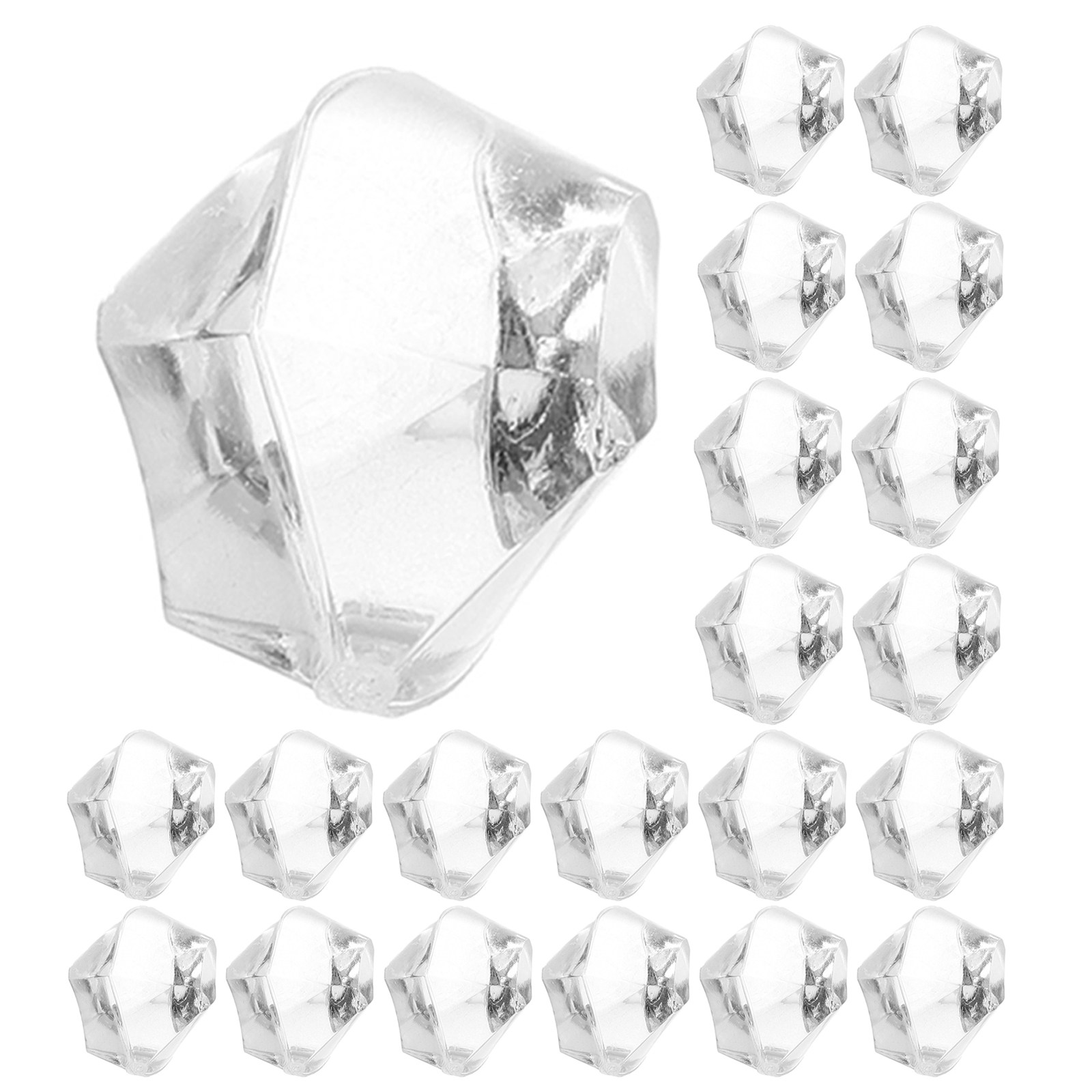 1000Pcs Clear Acrylic Fake Ice - Photography Wedding recension och pris