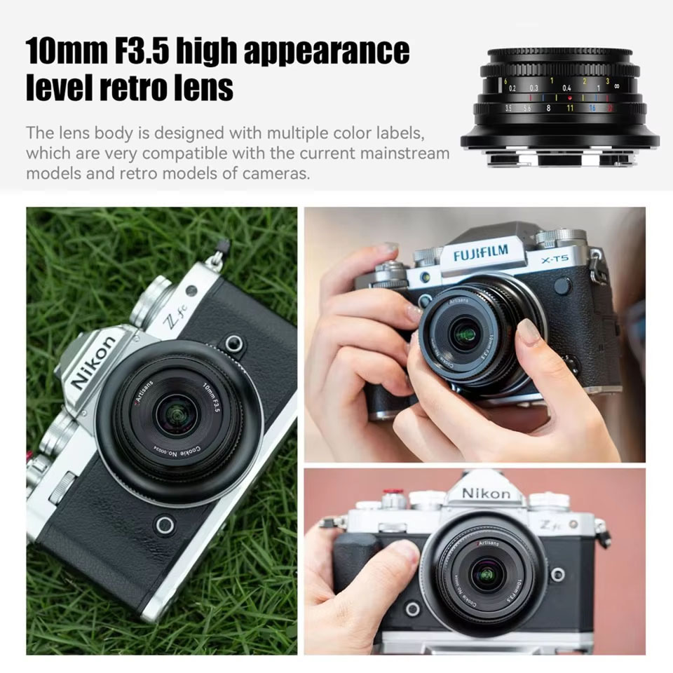 7artisans 10mm F3.5 APS-C Ultr - Photography Angles recension och pris
