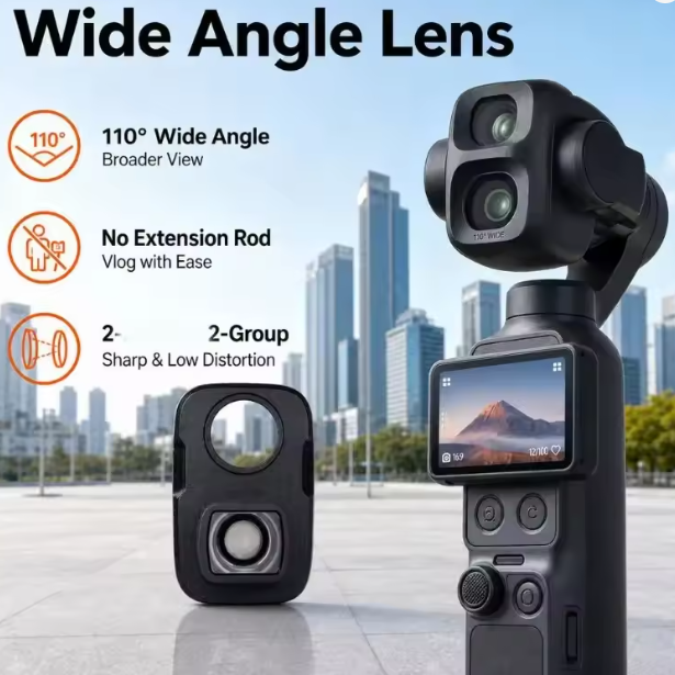 For DJI Osmo Pocket 4P Magnify - Photography Angles recension och pris