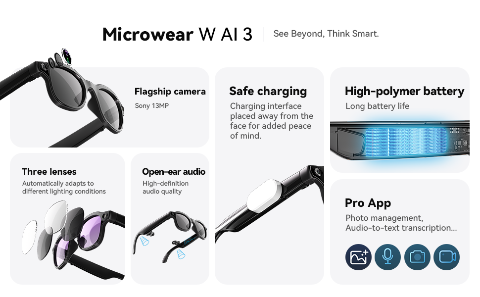 AI Smart Glasses 8 million pix - Photography Angles recension och pris