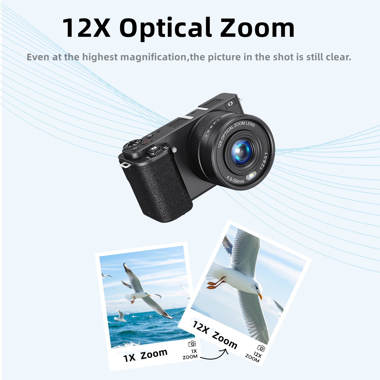 4K 64MP Digital Camera for Pho - Photography Nature Images recension och pris