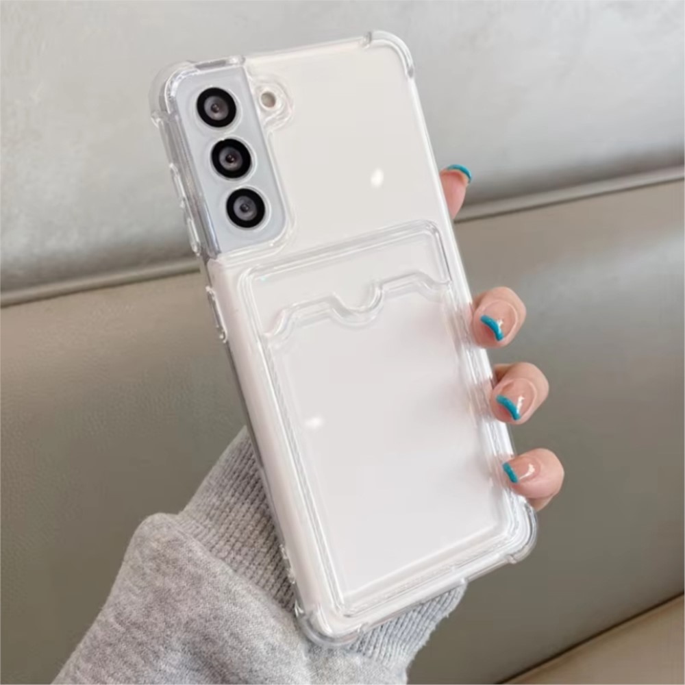 Clear Silicone Card Slot Holde - Lens Case Pouch recension och pris