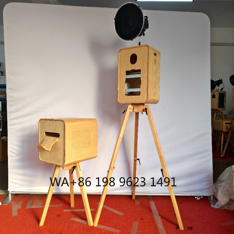 Retro Wooden Selfie Photo Boot - Photography Wedding recension och pris