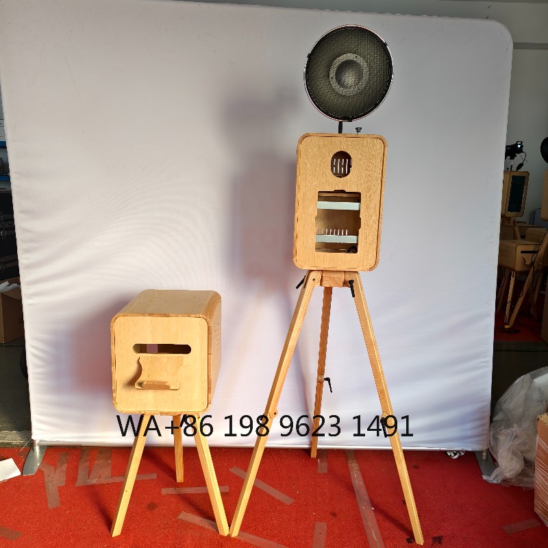 Retro Wooden Selfie Photo Boot - Photography Wedding recension och pris