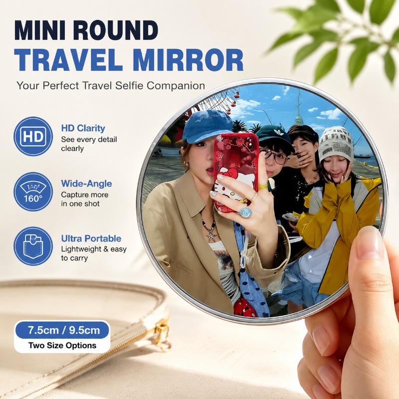 Portable Round Convex Mirror H - Photography Outdoor recension och pris
