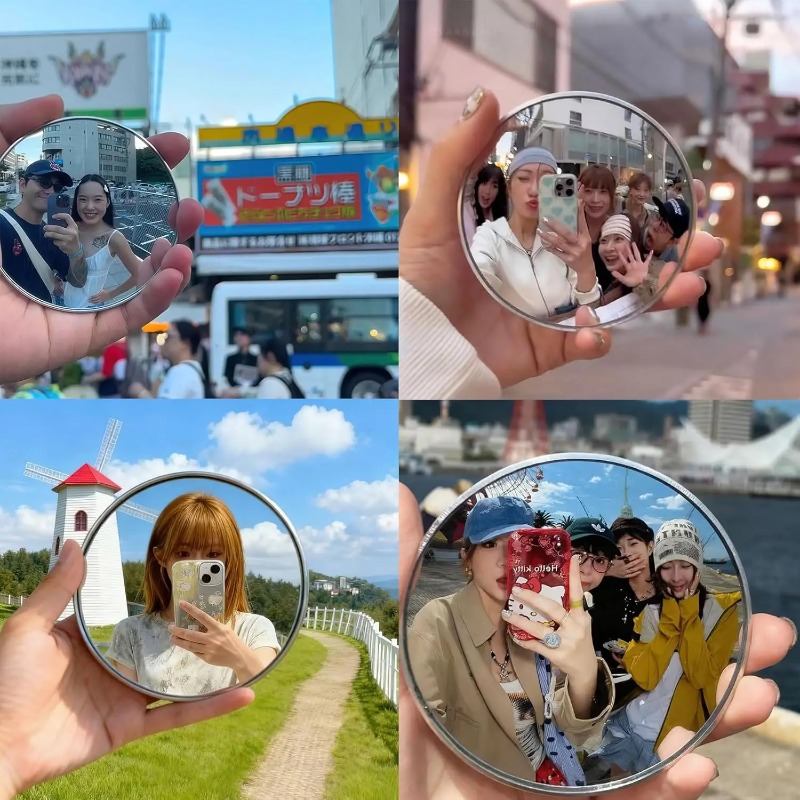 Portable Round Convex Mirror H - Photography Outdoor recension och pris